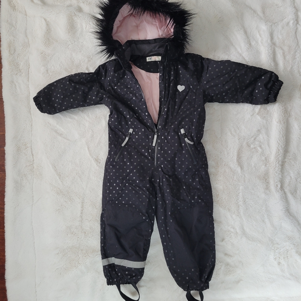 H&m toddler girls snow suit